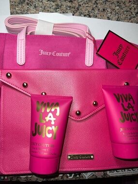 Juicy Couture Vibrant Hot Pink Bundle !!